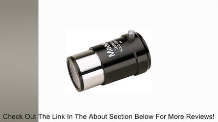 Meade 128 3x 1.25 Inches Barlow Lens Review