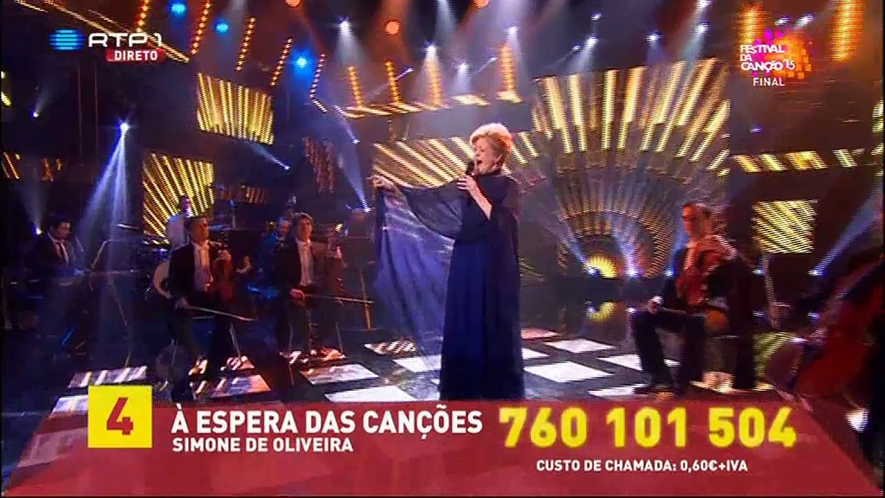 FC2015 Final 04 Simone de Oliveira - À Espera das Canções
