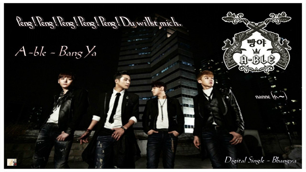 A-Ble - BangYa k-pop [german Sub]