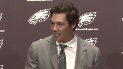 Bradford: 'I'm happy to be an Eagle and I'm ready to get to work'