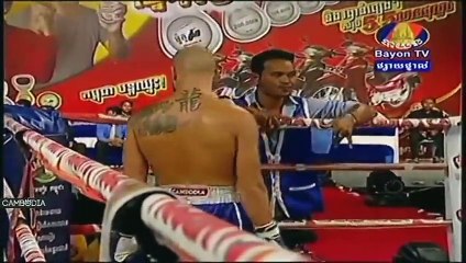 Bayon Khmer International boxing- Keo Rumchong VS Latvia (69kg)