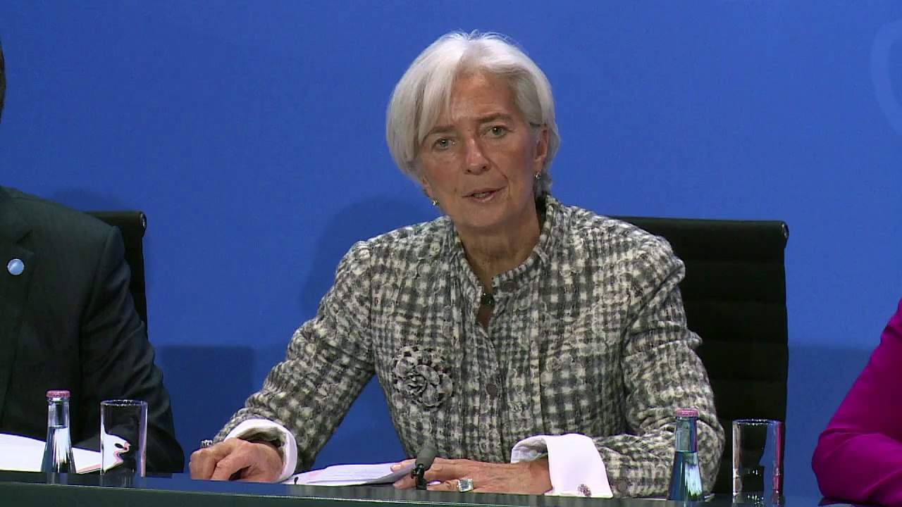 Lagarde vê boas notícias para economias avançadas
