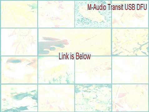 M-Audio Transit USB DFU Cracked - M-Audio Transit USB DFU (2015)
