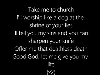 Hozier - Take Me To Church Lyric Video