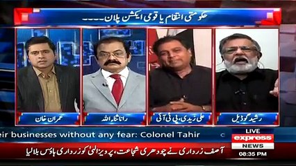 Ali Zaidi Ne Rasheed Godial Ko Live Show Mein Gussa Dila Diya