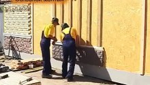 Отделка фасада СИП панелей