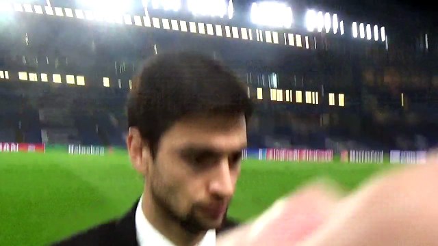 Réaction de Javier PASTORE en zone mixte après CHELSEA-PSG (2-2)