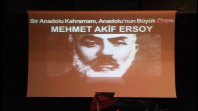 Burdur - Tuluyhan Uğurlu'dan Mehmet Akif Ersoy Resitali