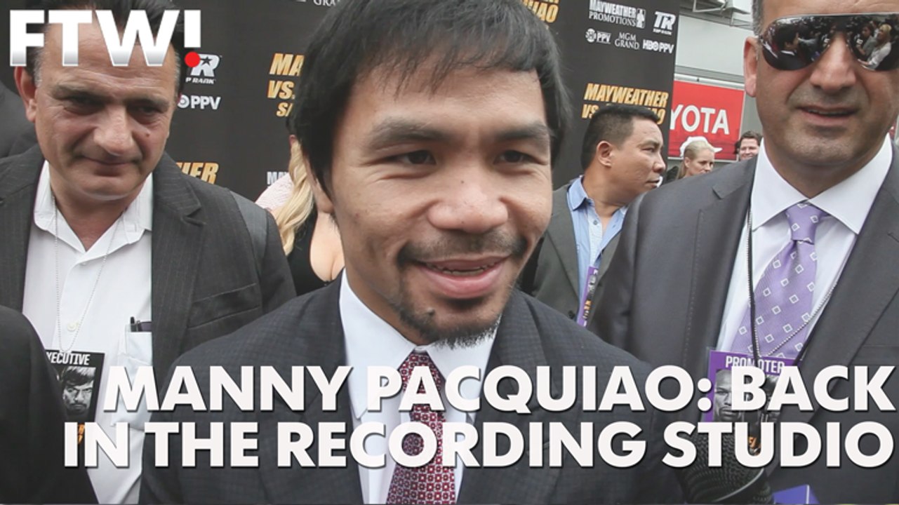 Manny Pacquiao on his new song