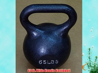 65 lb. Wide Handle Kettlebell