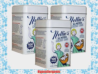 Nellie's Laundry Soda Tin 3 Pack