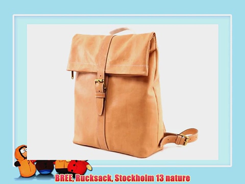 BREE Rucksack Stockholm 13 nature