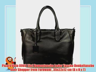 Picard Hola 8960 2in1 Damentasche Leder Tasche Henkeltasche oder Shopper freie Farbwahl  35x22x12