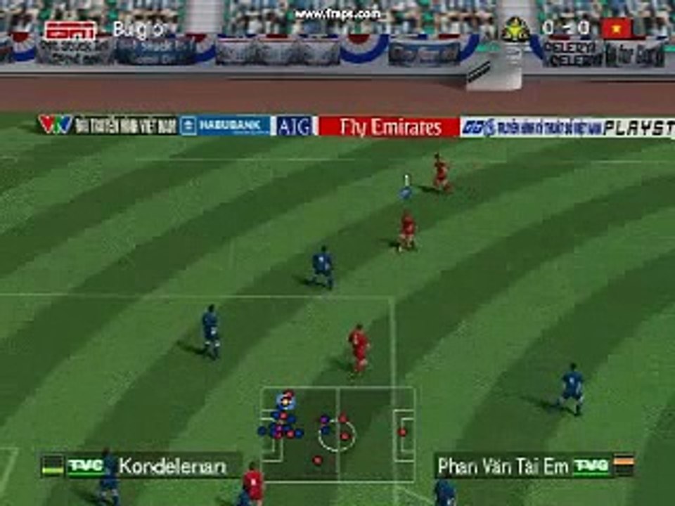 Đội tuyển Việt Nam trong PES6 Việt hóa