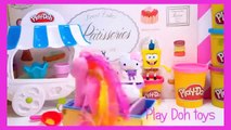 PLAY-DOH Ice Cream Parlor ★ Peppa Pig Frozen Toys playdough videos - MLP icecreams