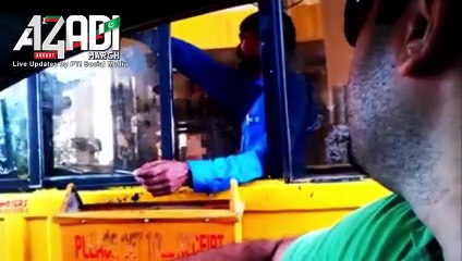 Civil Disobedience in Action - Pakistan Tehreek-e-Insaf - Tool Text Naka 2014