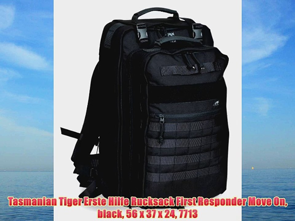 Tasmanian Tiger Erste Hilfe Rucksack First Responder Move On black 56 x 37 x 24 7713