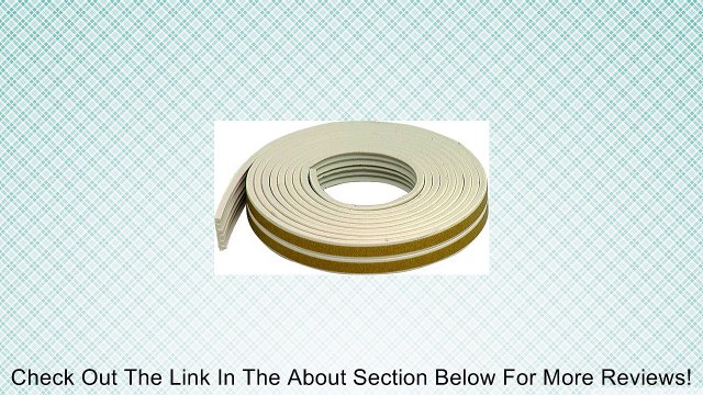 M-D Building Products 2618 All Climate EPDM Rubber Weatherseal for Gaps 1/16-Inch to 1/8-Inch, White Review