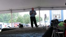 Danny McCorkle announces the lineup at the tent Elvis Week 2013 Tent Talk (video)