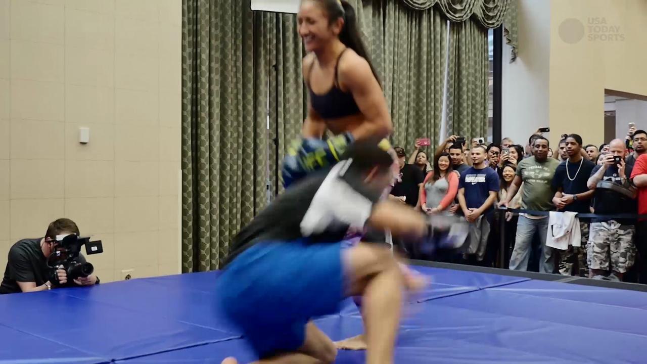 Carla Esparza and Joanna Jedrzejczyk are damn good at what they do