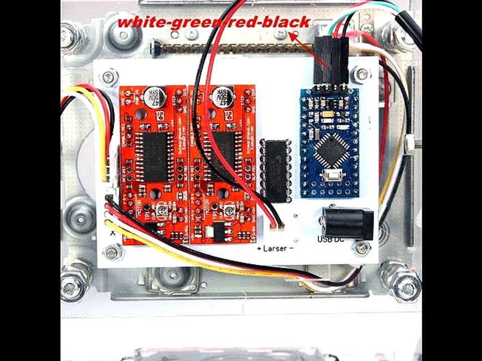 300mW Mini DIY Laser Engraving Machine Picture Logo CNC Laser Printer