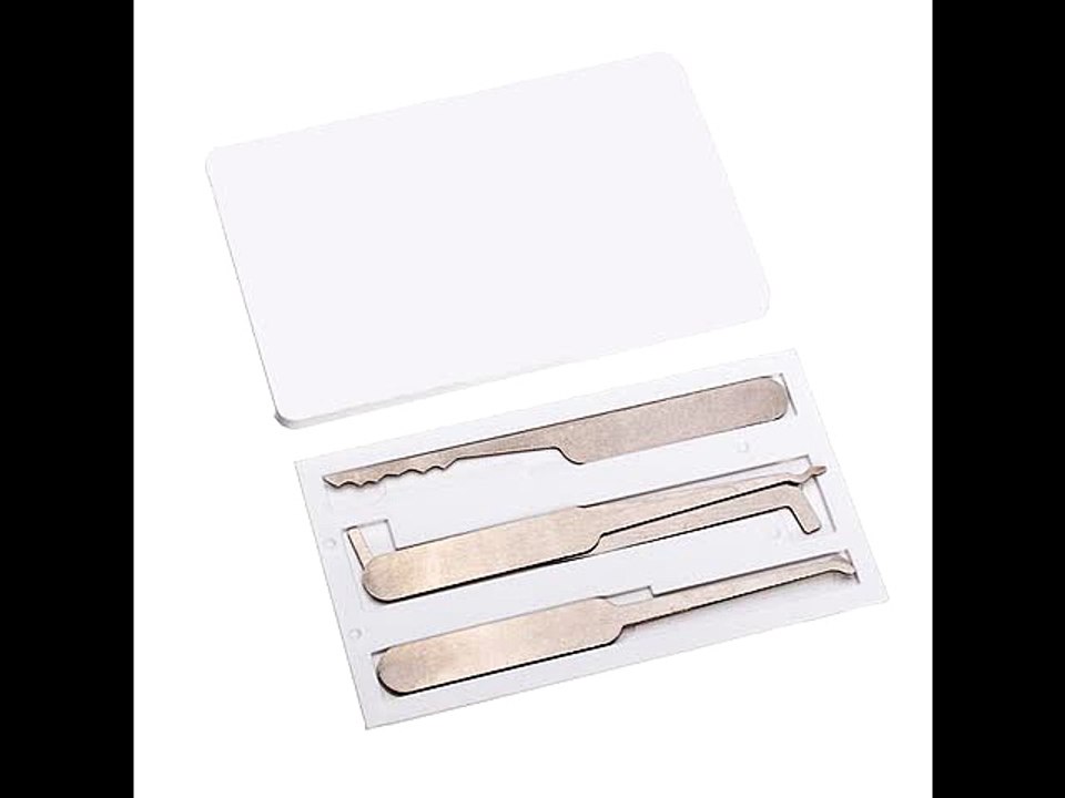 Credit Card Lock Pick Set Locksmith Tools Lock Pick Mini Tools