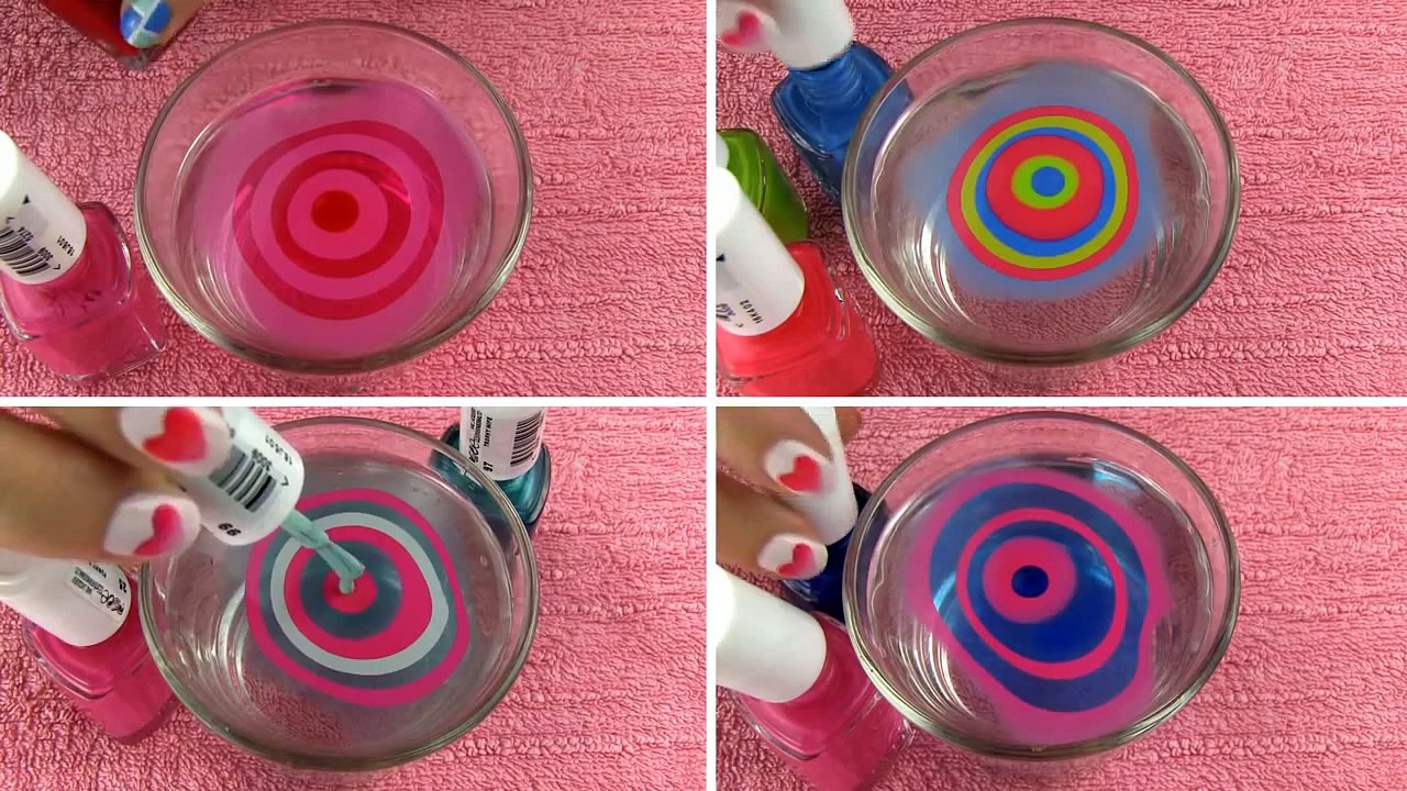 DIY Water Marble Room Decor  How to Make Stickers at Home