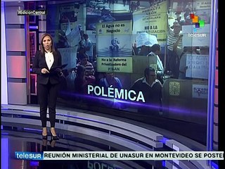 Experto: pretenden en México que agua sea del Estado, no de la nación