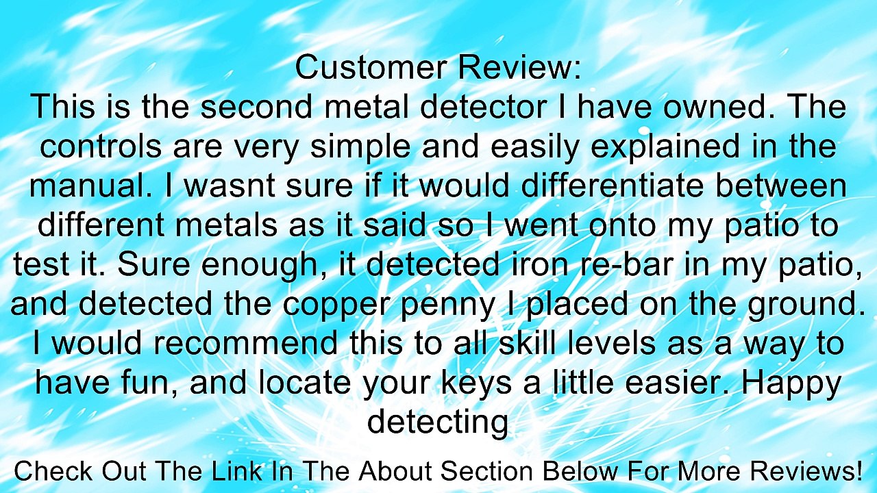 Bounty Hunter TIMERANGER Time Ranger Metal Detector Review