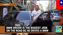 King of the road or not, jerk on the road acts tough because he drives a BMW
