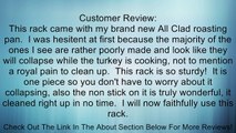 All-Clad 3016 Nonstick Roasting Rack, 14 by 12.25-Inch, Black Review