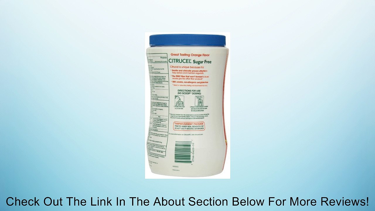 Citrucel Sugar Free Fiber Therapy For Regularity Methylcellulose Review Video Dailymotion