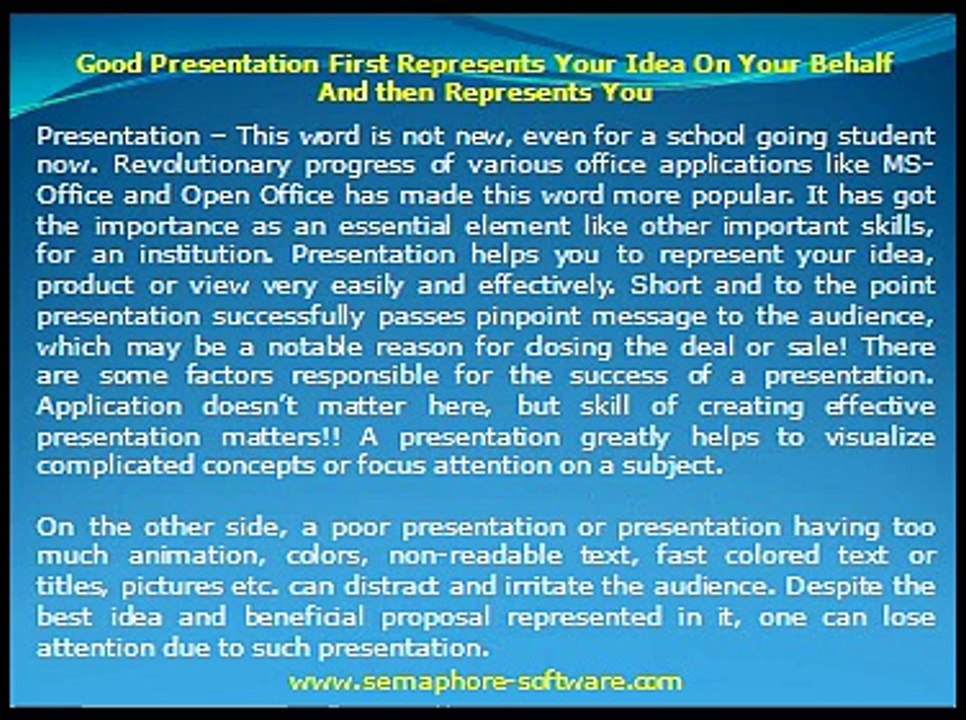 Tips to make presentation more effective professional and successful