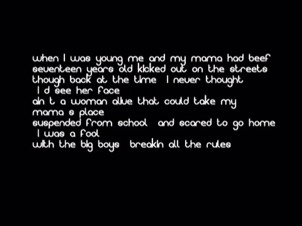 2011 - 2Pac - Dear Mama (DJ T.O.B. REMIX) with LYRICS