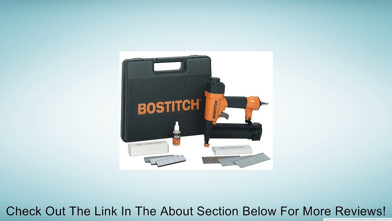 BOSTITCH SB2IN1 2In1 Narrow Crown Stapler/18gauge Brad Nailer