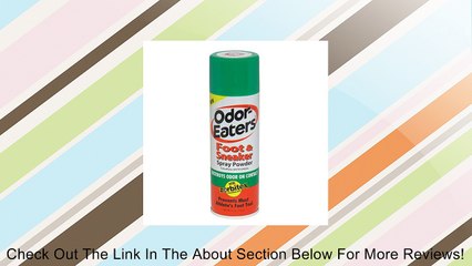Odor Eaters Antibacterial Foot and Sneaker Spray Powder -- 4 oz. Review