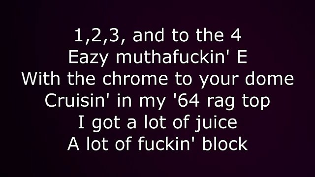 Eazy-E Ft. 2pac and Notorious B.I.G - Monsters (Lyrics)