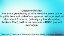 Koss CDR200 Dual Deck CD Recorder (Discontinued by Manufacturer) Review