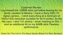 Sony MSA-128A 128MB Memory Stick Review