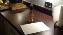 How to open a bottle of beer with a sheet of paper