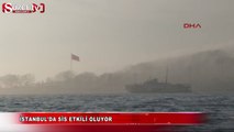 İstanbul'da sis etkili oluyor