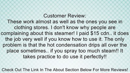 Sunbeam Garment Steamer Review