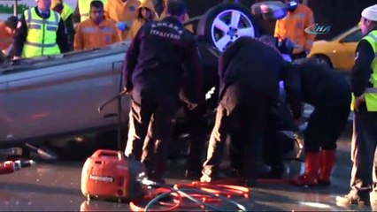 Önce ağaca sonra duvara çarptı: 1 ölü, 1 yaralı