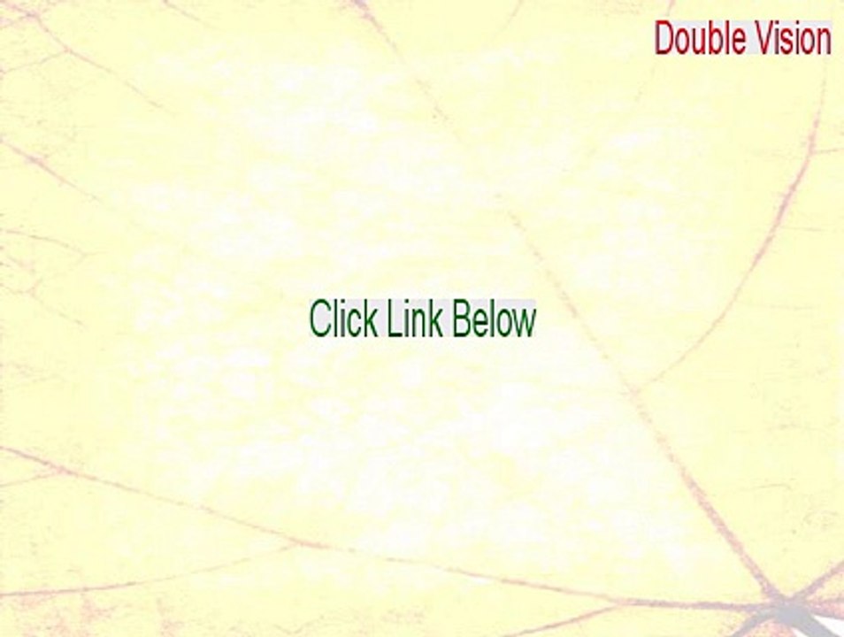 Double Vision Full Download (Download Here 2015)
