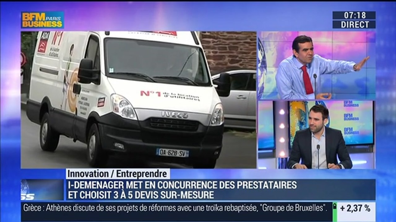 i-Demenager, la première plateforme internet de recherche de déménageurs: Julien Bardet - 12/03