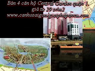 Bán 4 căn hộ Central Garden quận 1, giá từ 29 tr_m2 - Dailymotion