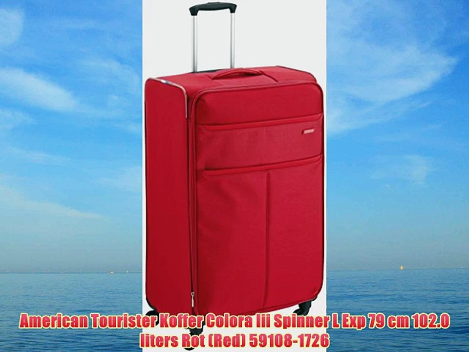 American Tourister Koffer Colora Iii Spinner L Exp 79 cm 102.0 liters Rot (Red) 59108-1726
