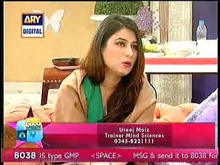 Urooj Moiz On Ary Digital 5 March 2015 Part1