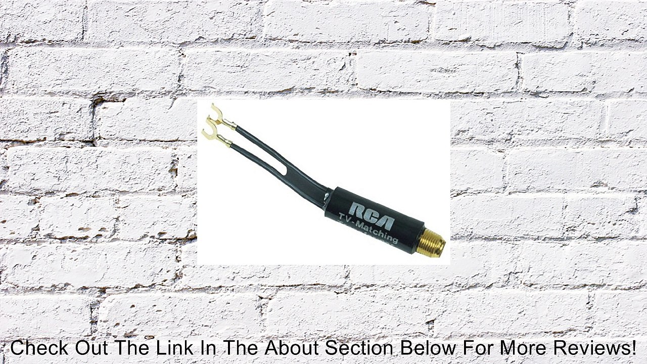 RCA Matching Transformer -VH54R Review