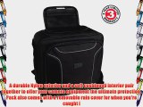 USA Gear Action Sports Camera Backpack S16 with Adjustable Dividers for Accessories - Works